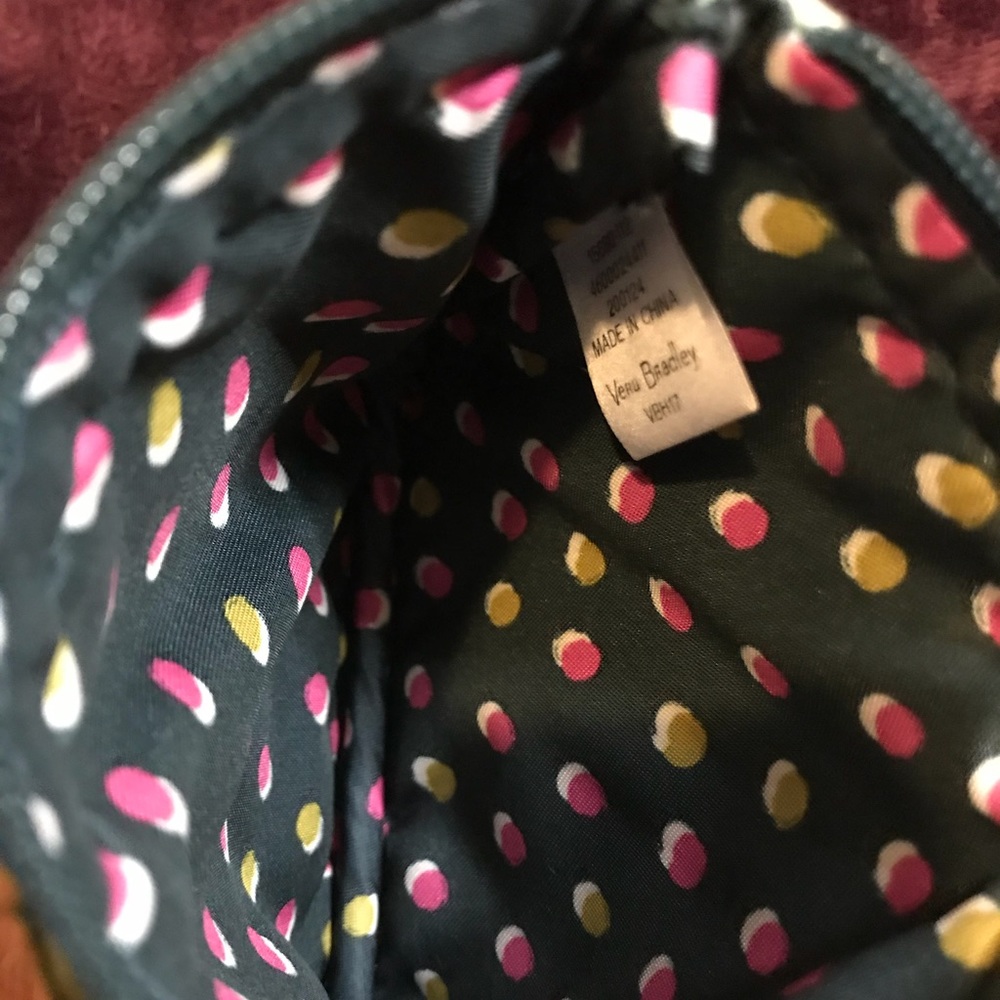 Vera Bradley Coin Purse in Falling Flowers - Picture 3 of 5